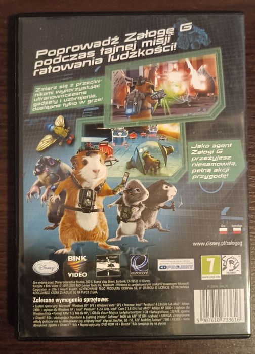 Gra Załoga G PC dvd rom