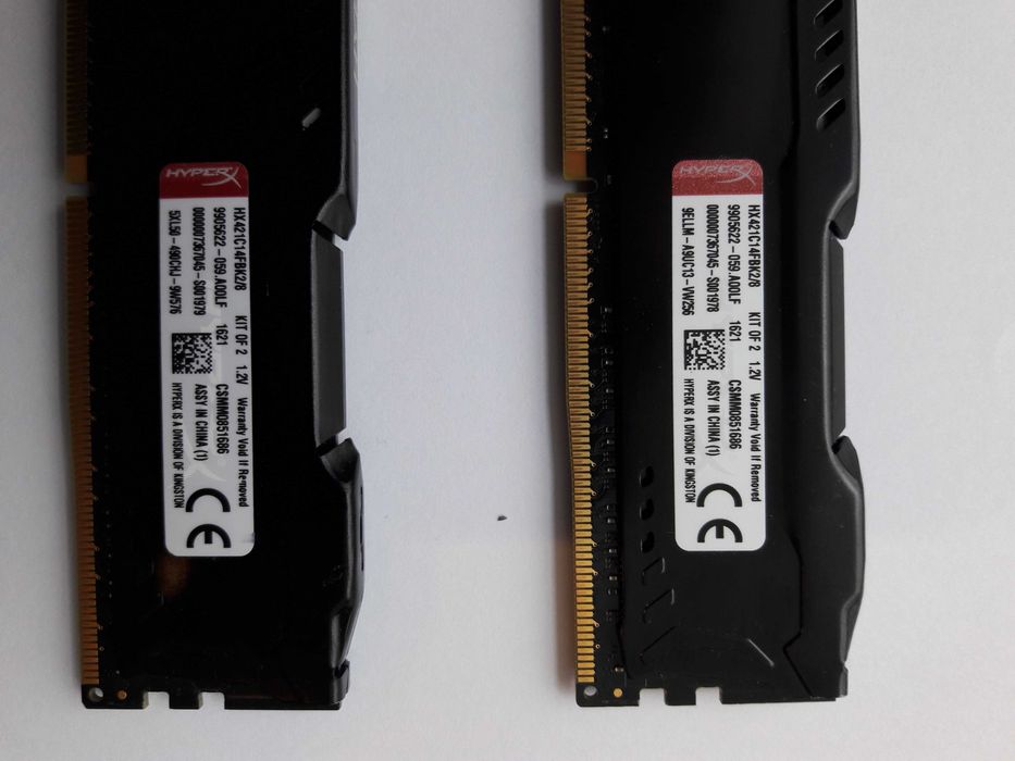 Pamięci ram DDR4 | HyperX Fury Black, 8GB (2x4), 2133MHz, CL14