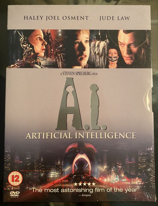 DVD Original A.I. Inteligencia Artificial Edi UK, 2 discos