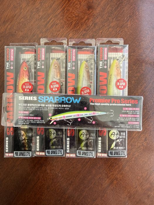 SPARROW SERIES – THE VIKING – A+ Pro Series – Estilo Japonês – Novas e Seladas