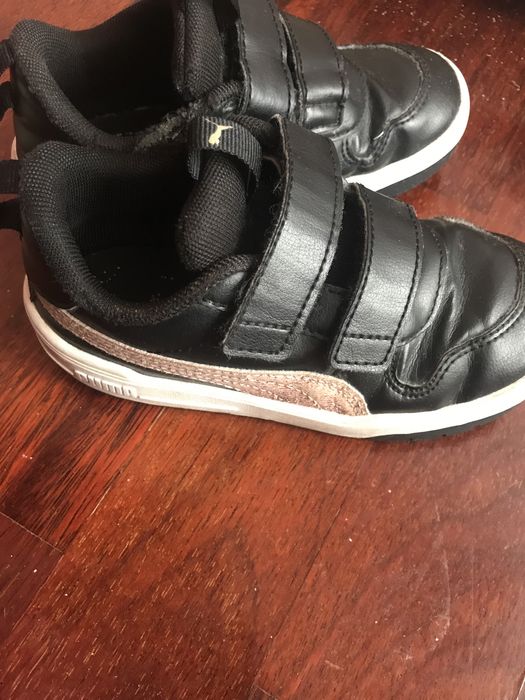 Sapatilhas pretas, menina, 26, Puma