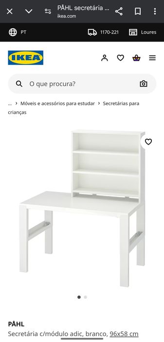 Secretaria ikea de Criança PAHL