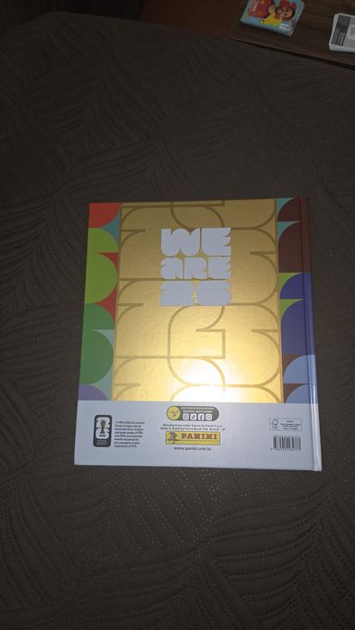 Album do mundial 2026 capa dura dourada