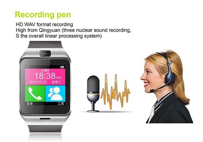 Smartwatch GV18 Aplus. Relógio cartão sim e memoria SD Micro