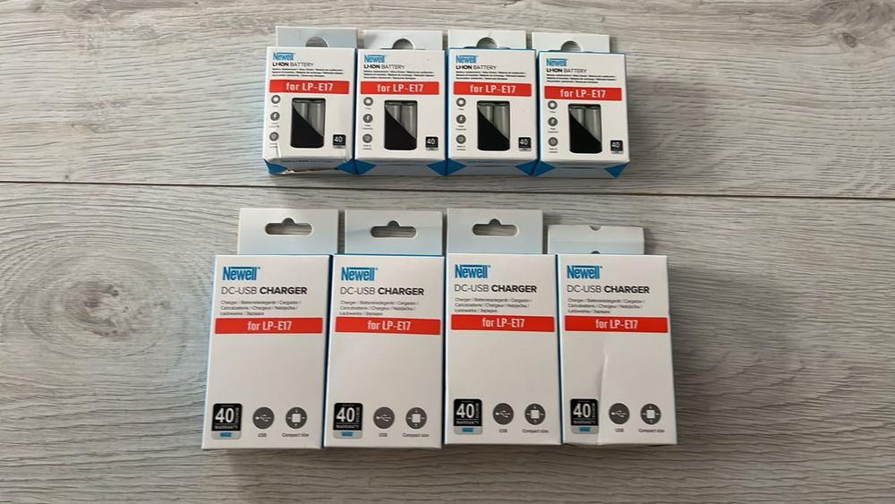 Newell LP-E17 для Canon RP, R8. Нові. Гар.40 міс.