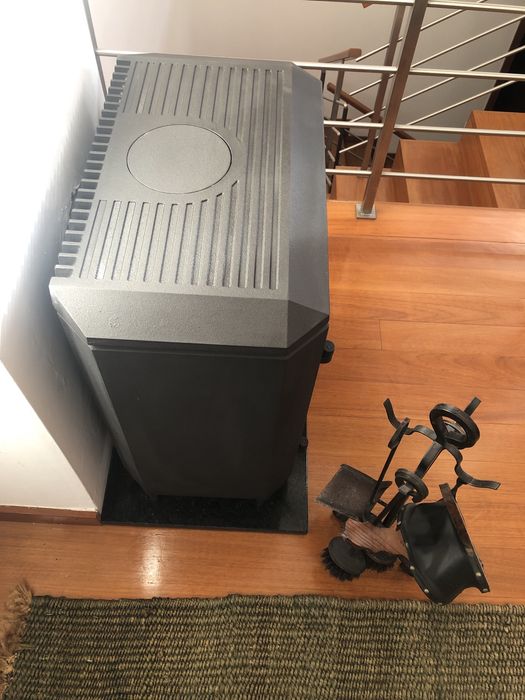 Salamandra a Lenha 8KW Carolo Invicta