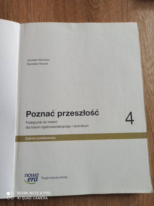 Poznać przeszłość 4 podręcznik do historii