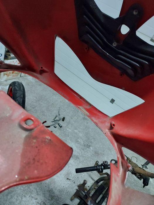 Carenagem Frontal / Bico Aprilia SR 50 (Modelo a Ar / AC)