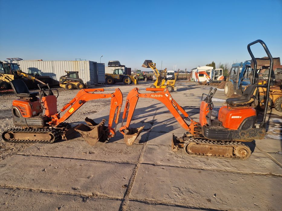 Koparka Kubota U10-3 Minikoparka Kubota K008-3 nie JCB
