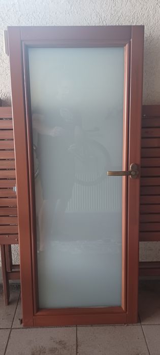 Okno drewniane z demontażu 2 szt.