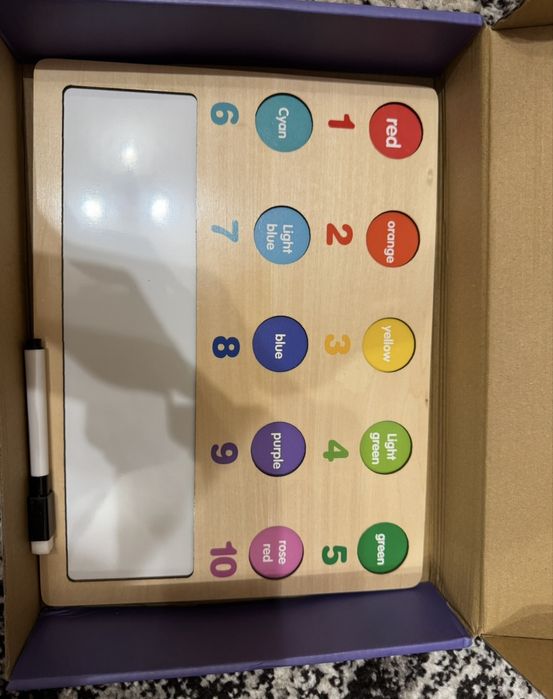 Математичний набір (магнітне поле, лічильні палички, стаканчики)