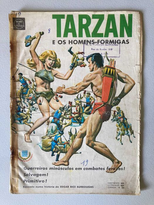 BDs Antigas Tarzan [títulos na descrição]