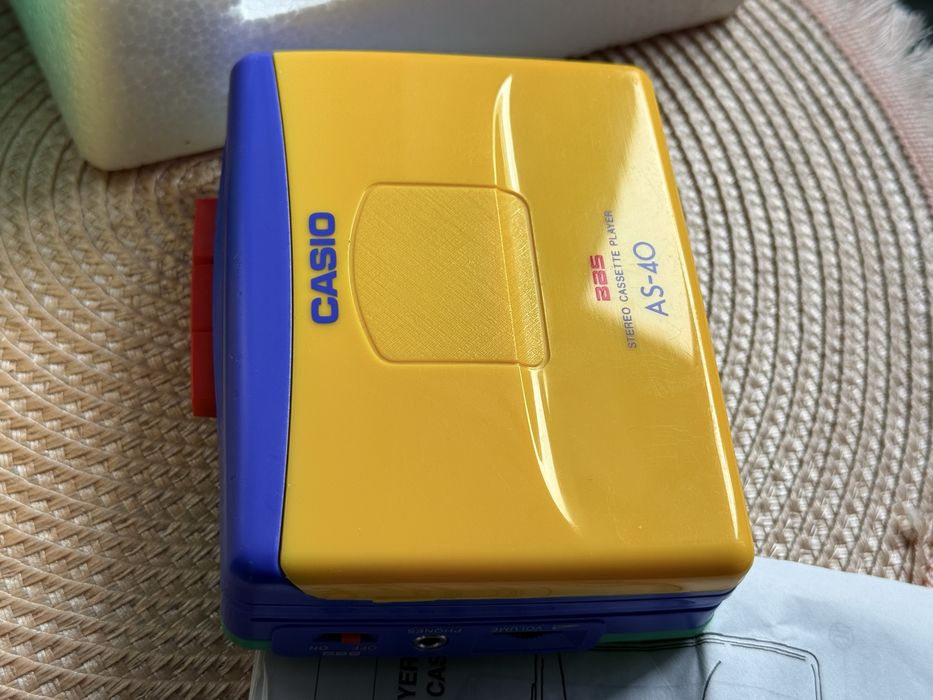 Walkman Casio AS-40 super stan komplet
