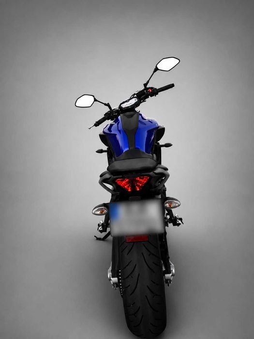 Yamaha MT-07 2020 35kw | Preto/Azul | Escape Akrapovic Completo | Revisões Yamaha
