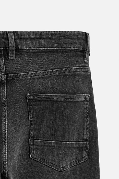 Czarne jeansy ZARA 36 slim dżinsy