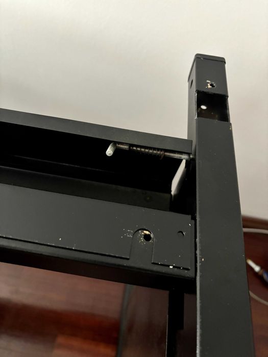 Conjunto secretária escritório (3 mesas + bloco de 3 gavetas)