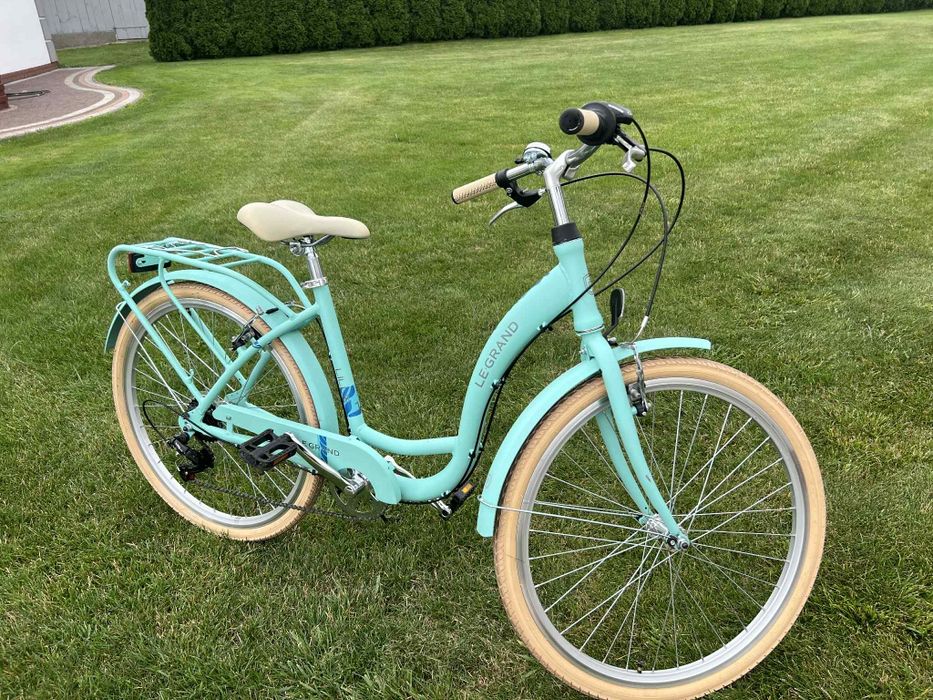 Rower miejski jak nowy.