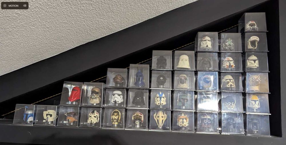 Coleção Star Wars DeAgostini – 71 Capacetes + Fascículos e Arquivadores