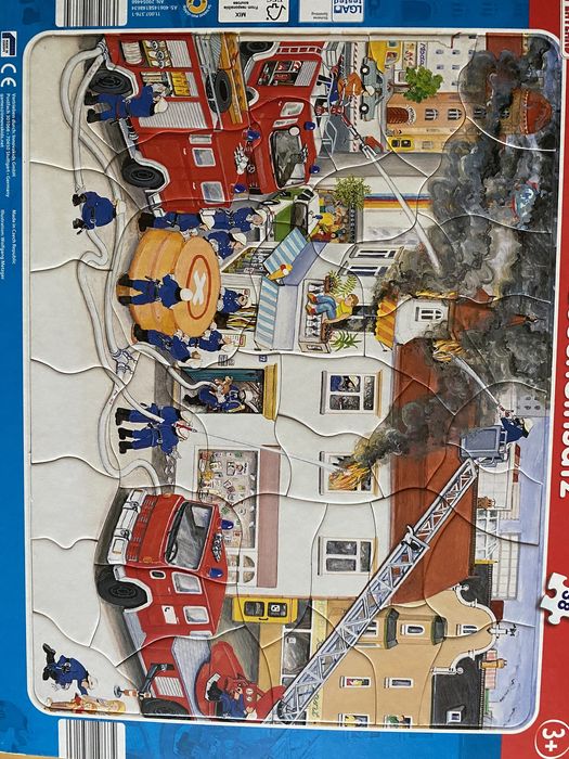 Пазлы «Пожарные»