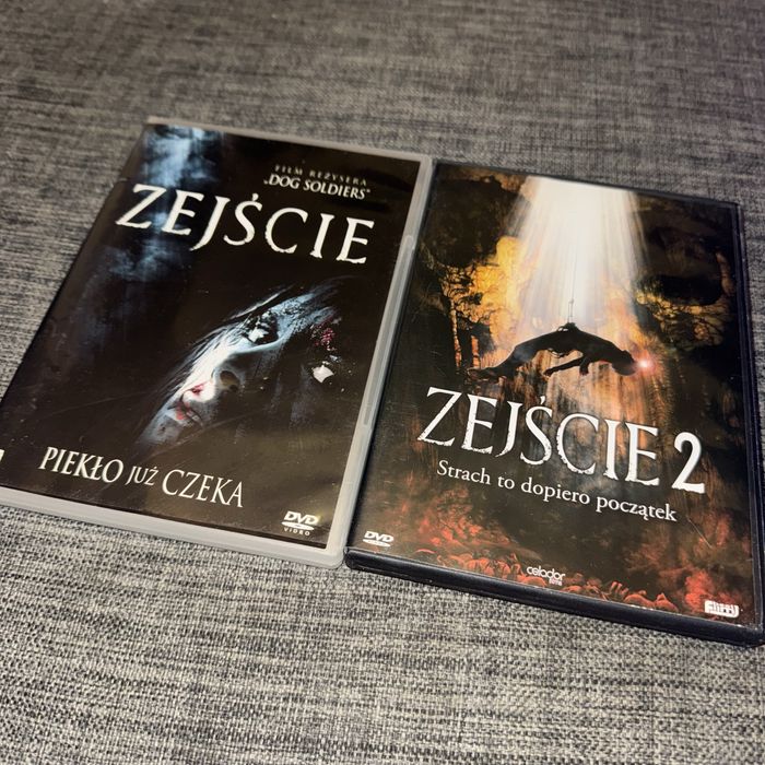 Zejście 1 i 2  DVD Polskie Wydanie / The Descent 1 i 2