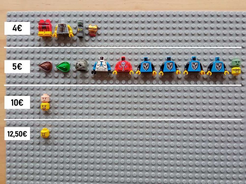 Peças Lego® - Minifiguras