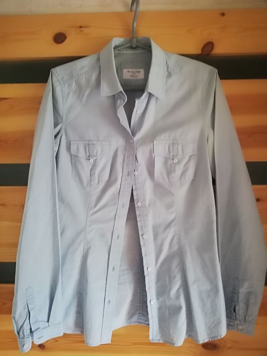 Koszula błękitna Massimo Dutti