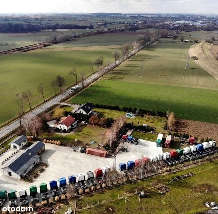 Baza transportowa na 30 tirów w Malborku