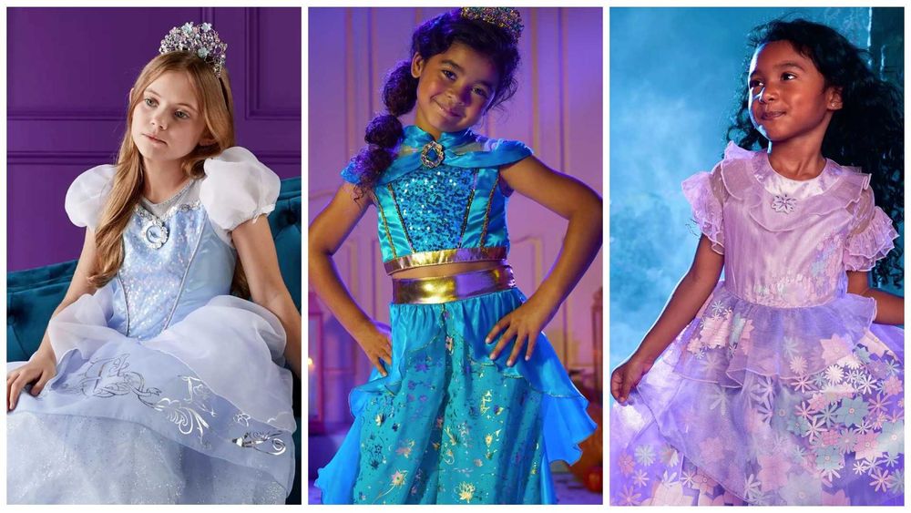 Карнавальний костюм, сукня: Моана, Жасмін, Тіана, Дінь-Дінь Дісней