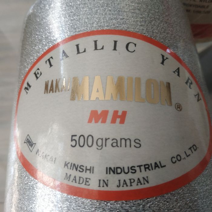 Нить металлическая nakai MAMILON для шитья и вязания