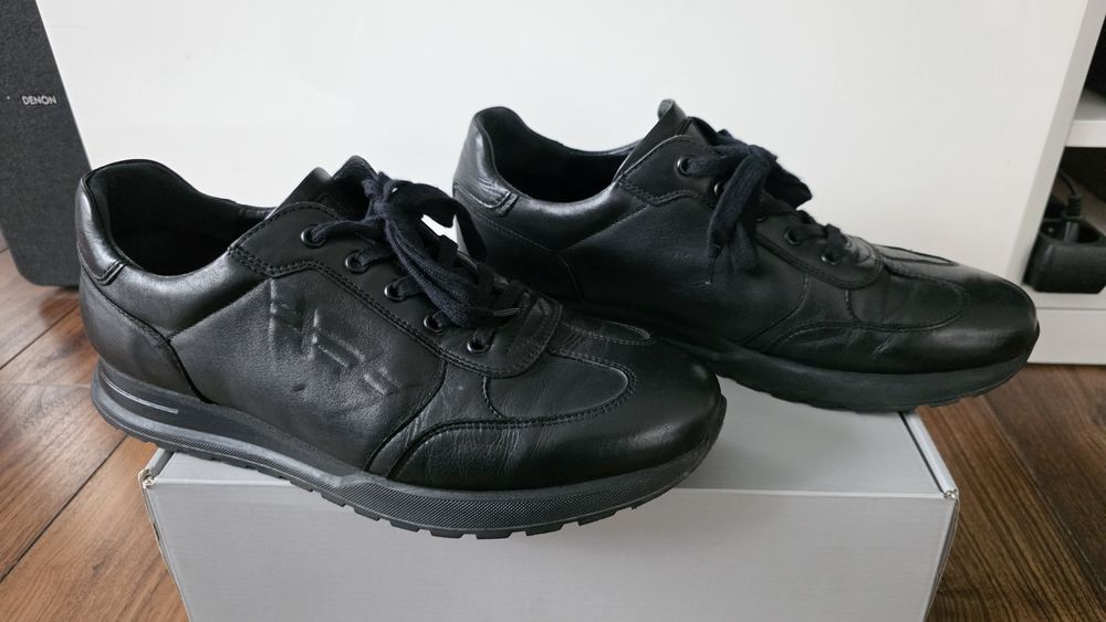 Buty męskie skórzane Wojas