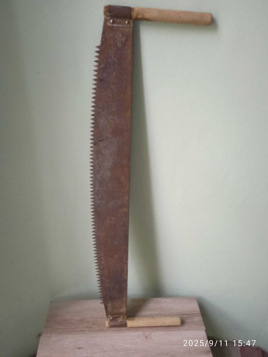 Пила двуручная, лучковая