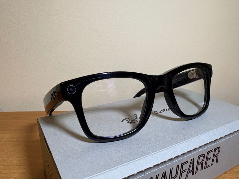 Gen 2 Ray Ban Meta RW4012 Wayfarer fotochromowe zielone