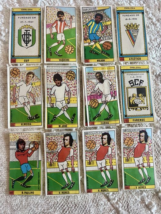 Cromos caramelo de 75/76 Ball Star’s