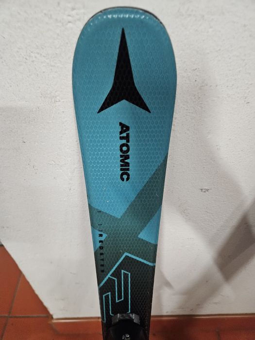 Śliczne niebieskie narty dka dziecka narty Atomic redster x2 90cm bdb