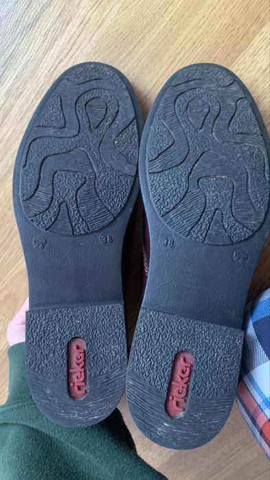 Оксфорди rieker 38 р. Туфлі весняні