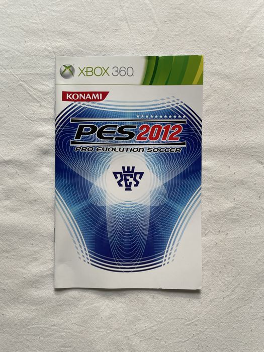 Capa e manual Pro Evolution Soccer 2012 - Xbox 360 [Envio grátis]