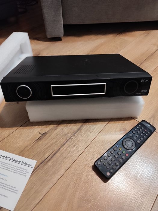 Vu+ Duo – dekoder satelitarny Linux – NOWY – pilot