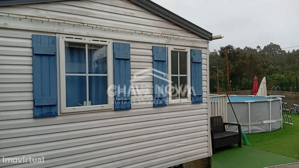 Terreno c/ Casa Móvel T2 em Espinho