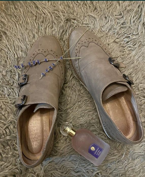 Кожаные туфли ботинки кроссовки нубук кожа шкіряні туфлі