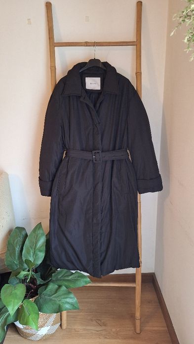 Casaco alcochoado comprido