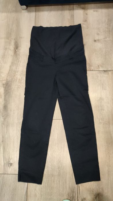 Spodnie ciążowe granatowe eleganckie r 40