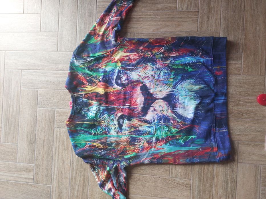 Używana męska bluzka LION, produkt polski, rozm. 4XL