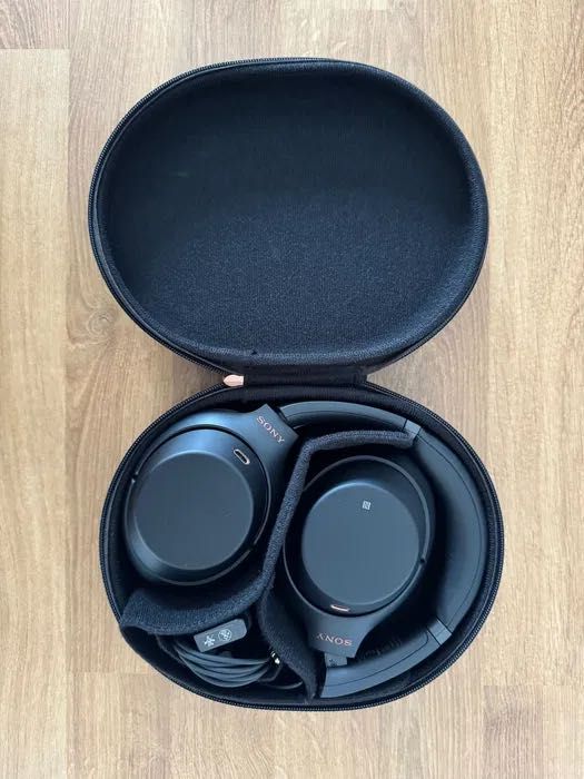Auscultadores / Headphones Sony WH 1000X M3 - Cancelamento de ruído