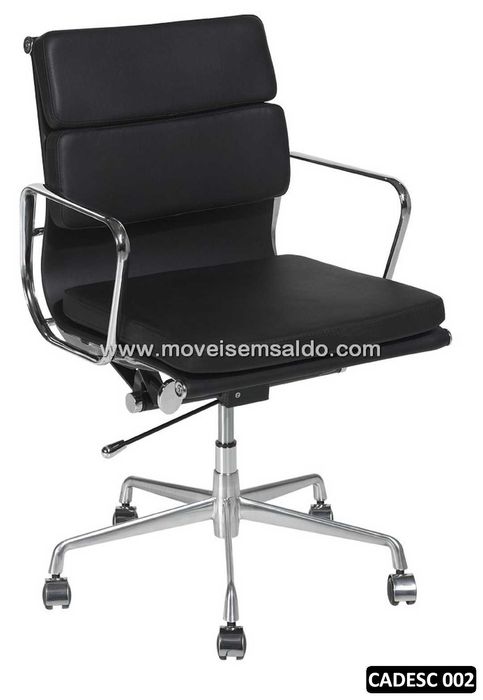Cadeiras de Escritório c/ Amortecedor Elevatório