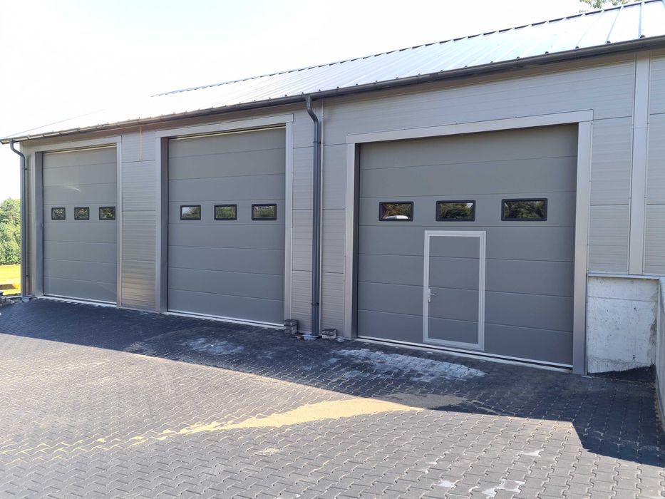 Markowa bramy segmentowe garażowe i przemysłowe. PRMOCJA