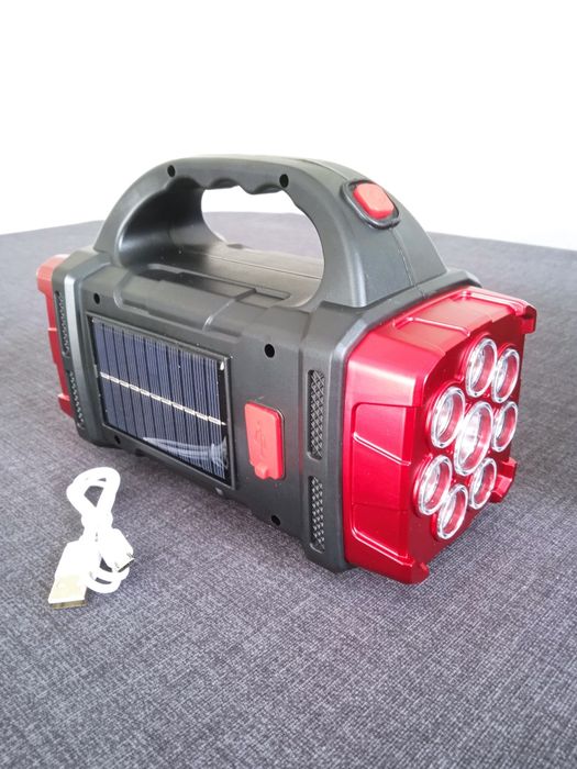 Ліхтар 38W павербанк та сонячна панель