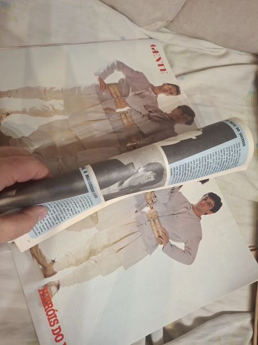 Revista nova gente 1983 Heróis do Mar com poster