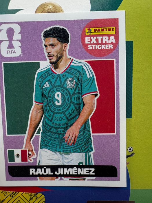 Extra sticker Raul Jimenez base