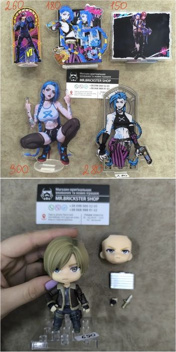 Игровые фигурки Piggy Skylanders Halo Overwatch Resident Zelda Doom