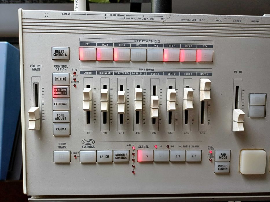 Syntetizador Korg M3 -Módulo apenas